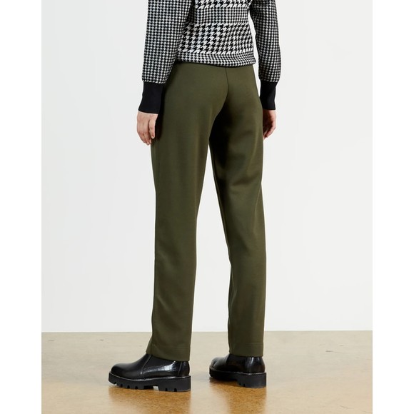 Ted Baker NWT Vveria Relaxed jogger Casual Drawstring Olive Green Pant Sz 6 M - Picture 2 of 14